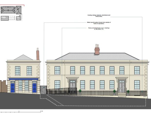 An artist's impression of Gloucester Food Dock, courtesy of Gillespie Yunnie Architects.