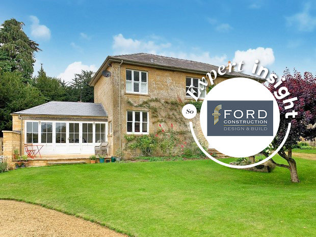 Ford Construction continues to make a name for itself, and its least with one of its latest projects – work to update and renovate Temple Guiting House in the Cotswolds.