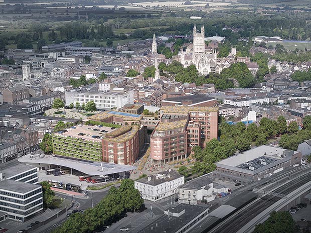 The Forum digital quarter in Gloucester’s King’s Square reaches key milestones