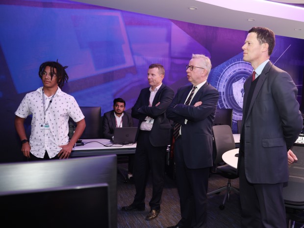 Multi-million-pound investment in cyber brings Michael Gove to Cheltenham