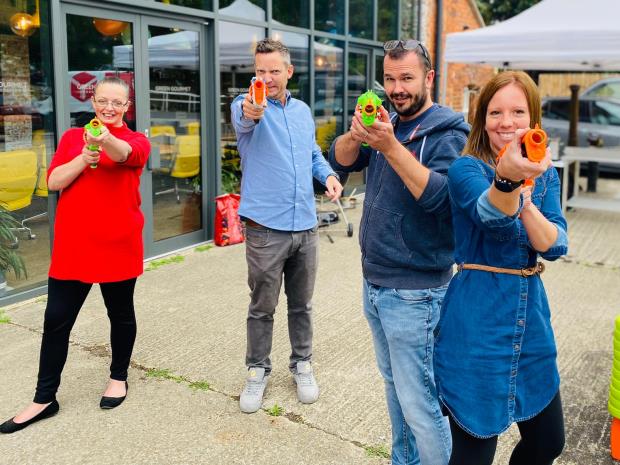 Food business Green Gourmets headquarters in a former restaurant in the Five Valleys could be one of the coolest offices in Gloucestershire.