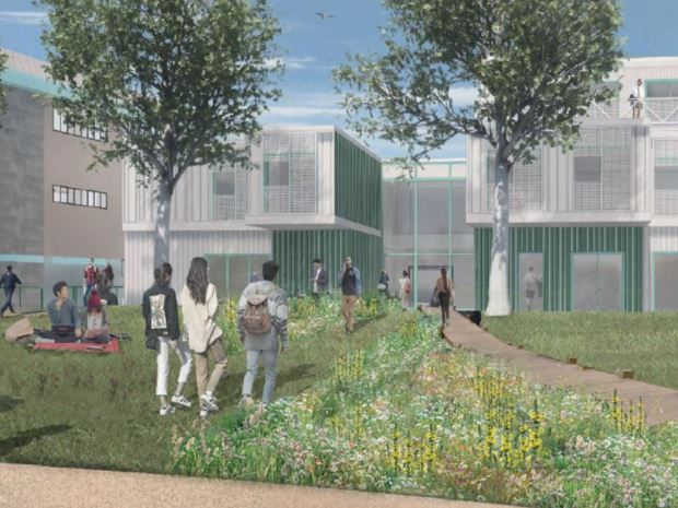 Land deal moves forward the building of The Minister Exchange business centre, as The Growth Hub unveils a virtual service for Cheltenham.