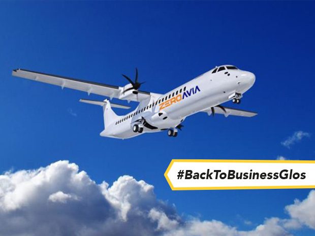 ZeroAvia, due to touch down in Gloucestershire to develop the worlds first market-ready 19-seat hydrogen-electric powered aircraft.