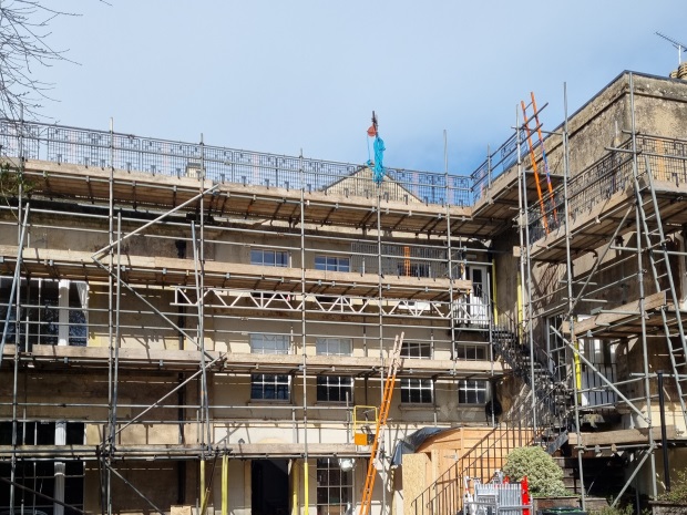 Ingleside House in Cirencester, currently undergoing a 500,000 investment to transform it into a new boutique hotel.