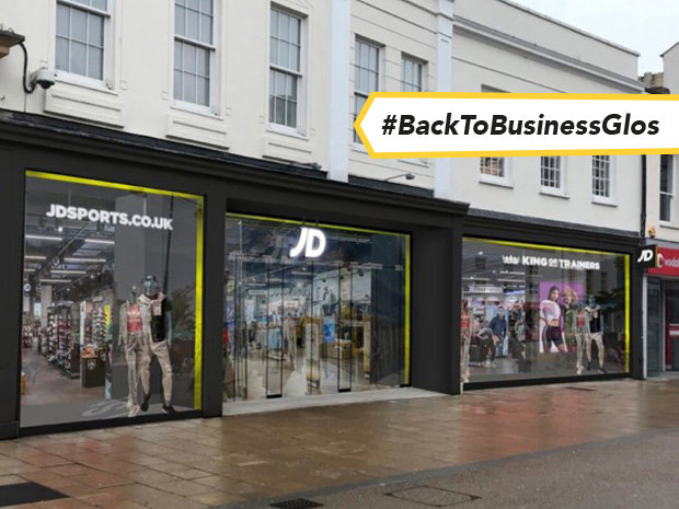 JD Sports is opening at Regent Arcade, with a shopfront on Cheltenham’s High Street.