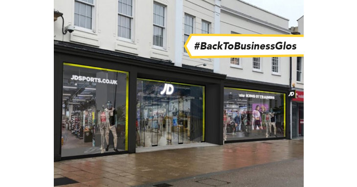 JD Sports is opening at Regent Arcade, with a shopfront on Cheltenhams High Street.