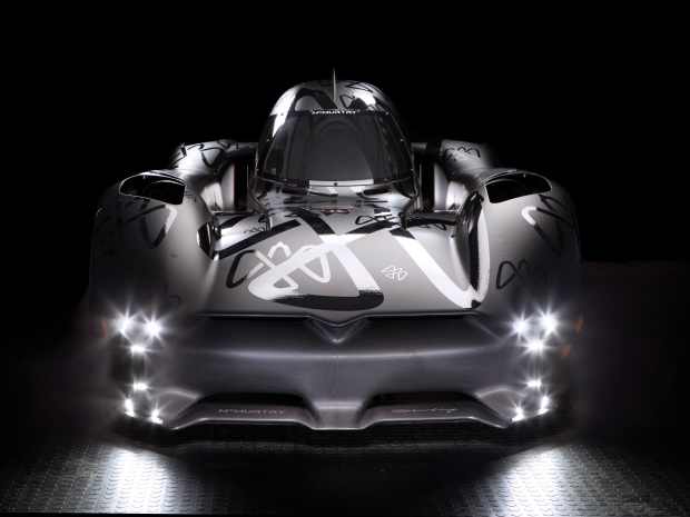 The McMurtry Spirling is the brainchild of a Gloucestershire engineer and is hailed as the future of motorsport world-wide.