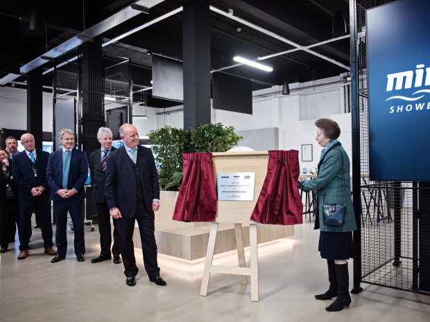 Major Cheltenham employer, Kohler Mira, hosted visits from Her Royal Highness, The Princess Royal.