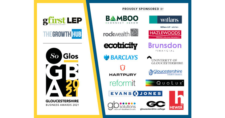 Sponsors of the SoGlos Gloucestershire Business Awards 2021 - launched by a Gloucestershire business, supported by Gloucestershire business, for Gloucestershire businesses.