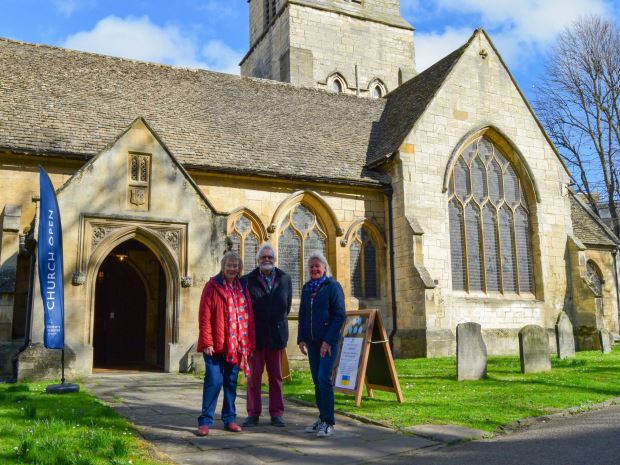 The revamp of St Marys Minster grounds will complement the adjacent 6.8 million Minster Exchange new-build  a new home for Cheltenham Festivals and The Growth Hub.