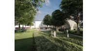 The revamp of St Marys Minster grounds will complement the adjacent 6.8 million Minster Exchange new-build  a new home for Cheltenham Festivals and The Growth Hub.