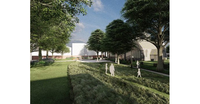 Regeneration designs for Cheltenham’s Minster Gardens are unveiled
