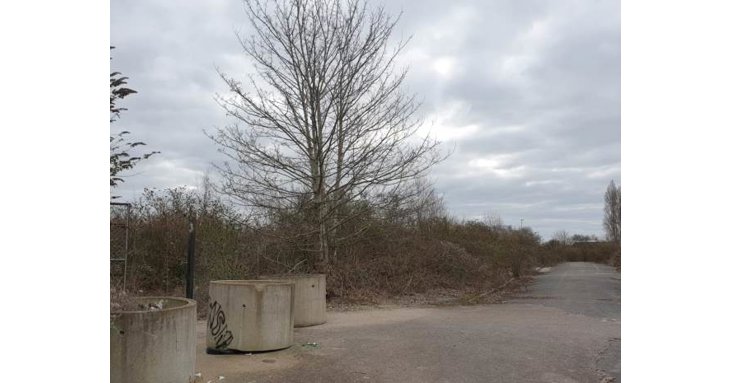 Part of the 15 acres of land behind Tesco, adjacent to St Oswalds Retail Park, which is looking increasingly likely as the site for 300 new homes.