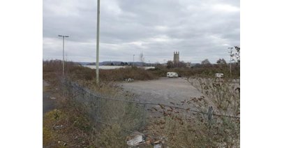 Part of the 15 acres of land behind Tesco adjacent to St Oswalds Retail Park which could soon be the site of 300 new homes.