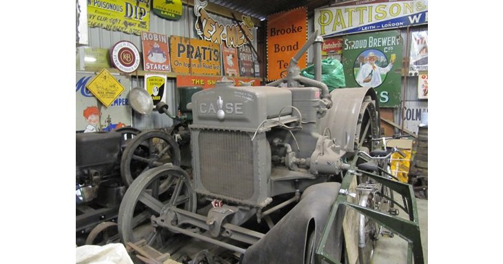 A lot from the forthcoming auction of rare tractors and signage due on sale at Stroud Auction Rooms this summer.