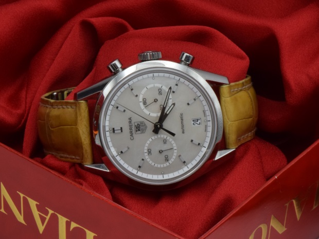 A classic Tag Heuer watch, just one of the items which has gone on sale at Stroud Auction Rooms
