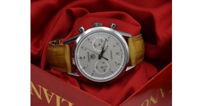 A classic Tag Heuer watch, just one of the items which has gone on sale at Stroud Auction Rooms