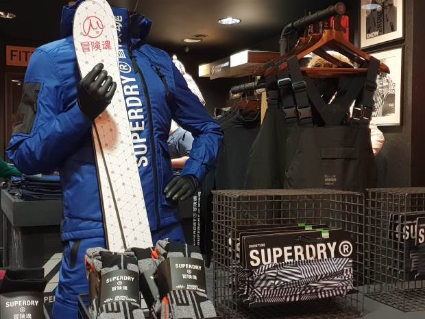 Superdry opens its new performance sport and fashion store in Cheltenham