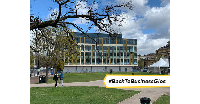The first business to move into Cheltenham’s Quadrangle has been revealed