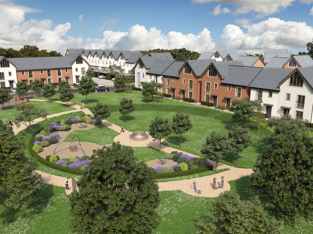 Work takes off to build 166 new homes at former Gloucestershire airfield