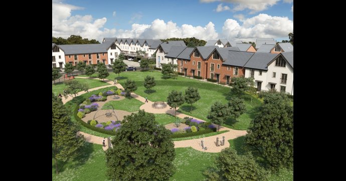 Work takes off to build 166 new homes at former Gloucestershire airfield