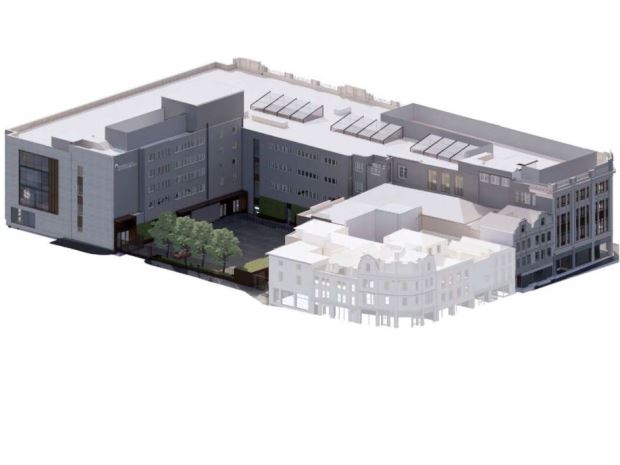 The former Debenhams building could be completely remodeled inside as part of the University of Gloucestershires expansion plans.