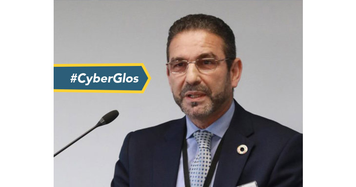 Professor Kamal Bechkoum, of the University of Gloucestershire, who will be on a discussion panel of experts with Buck Rogers, of BAE Systems, Paul Crichard, BT Richard Holmes, CGI, Dr Hassan Chizari, University of Gloucestershire, Reid Derby, Golden Valley Development and Andy Bates of Gloucestershire College.