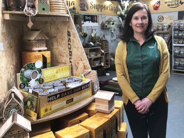 Vanessa McDonald, sales manager for Wildlife World, builder and exporter of homes for animals.