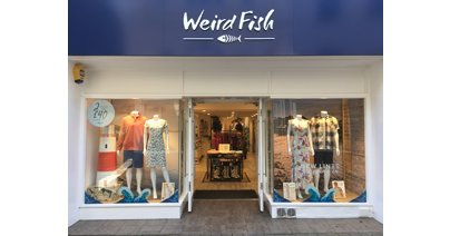 Doors reopen at Weird Fish as the business bids to pure in customers to match its online success.