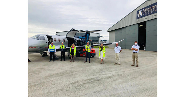 The new service at Gloucestershire Airport promises to get cargo on the road within minutes of its arrival at Weston Aviations facility.