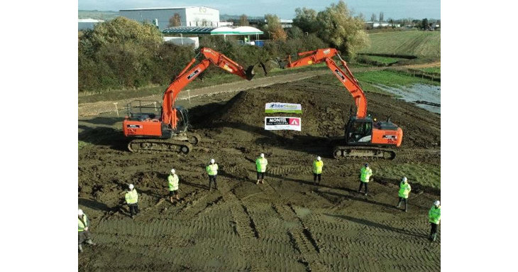 Work has just begun on the 180-acre Tewkesbury development site which will feature Designer Outlet Cotswolds.