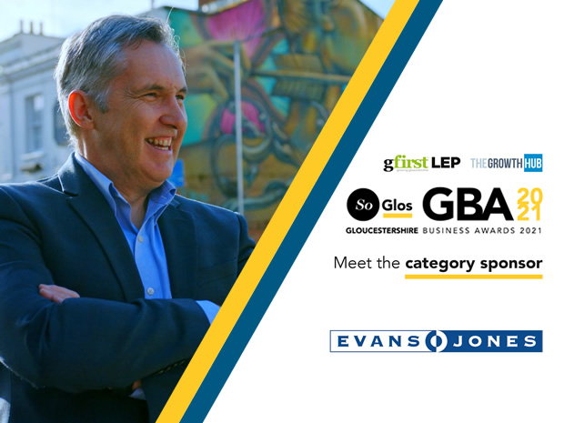 Leading independent firm of chartered surveyors and planning consultants, Evans Jones, is sponsor of the 'Pivoting Business of the year' award in the SoGlos Gloucestershire Business Awards 2021.