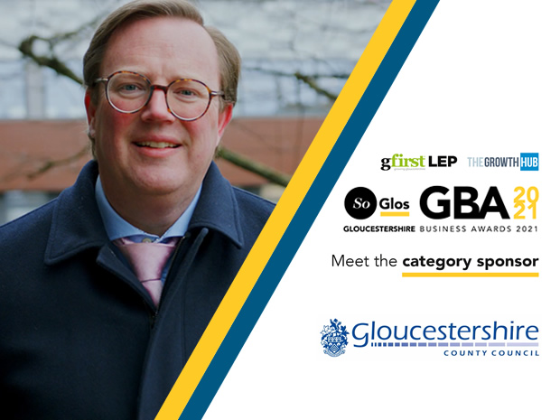 Meet Mark Hawthorne, leader of Gloucestershire County Council, and Business Leader Award category sponsor for SGGBA 2021.
