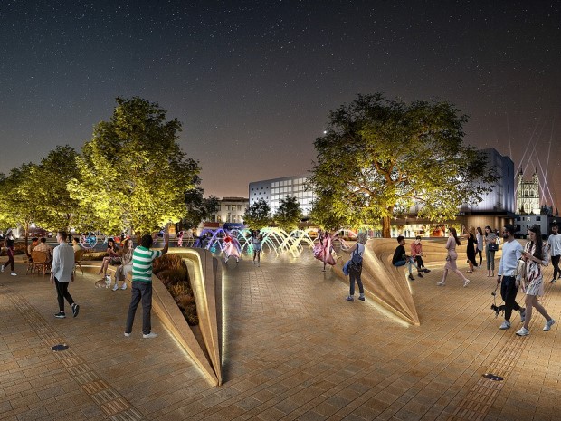 Details and artist impressions of The Forum, a new digital campus in Gloucester, have been revealed.