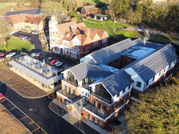 The new addition to The Hollies specialist dementia care centre, Holly Oak, has 45 bedrooms and several luxury apartments.