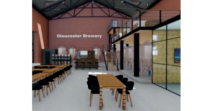 New Gloucester Brewery warehouse bar opens at Gloucester Docks