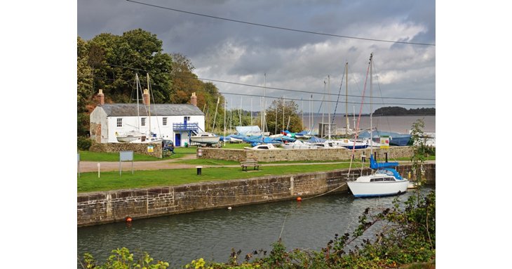 The new art trail at Lydney Harbour has been created by artist duo Denman  Gould, with installation work due for completion by the end of April 2022.