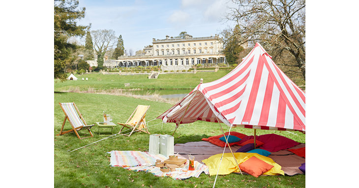 The grounds of Cowley Manor will be buzzing with activities to celebrate the Queens big bank holiday weekend on Saturday 4 June 2022. Picture credit Cowley Manor.