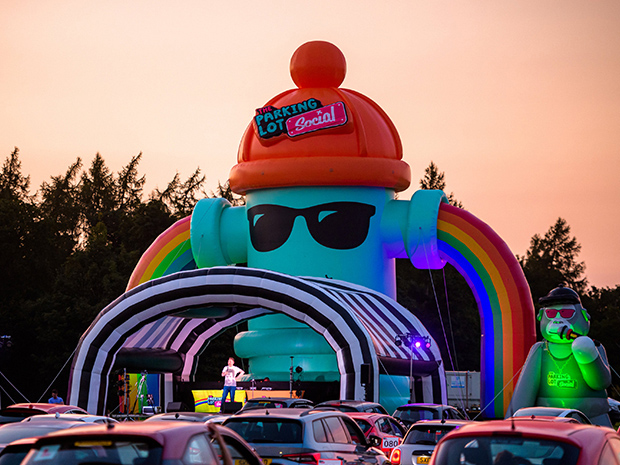 Enjoy The Greatest Showman at Cheltenham Racecourse this Easter 2021.