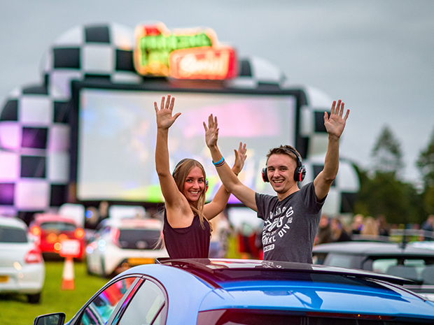 Cheltenham is hosting a drive-in festival this Easter