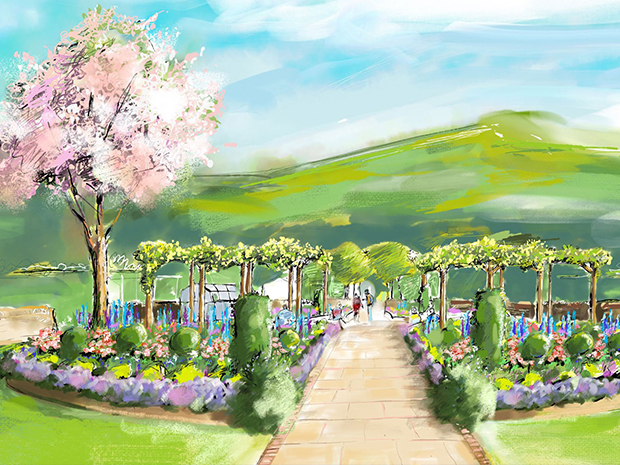 Could you design a gate fit for royalty?