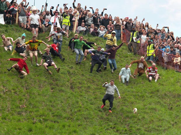 Gloucester Cheese Rolling features in new Netflix series this November 2020