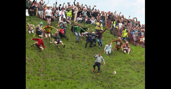 Gloucester Cheese Rolling features in new Netflix series this November 2020