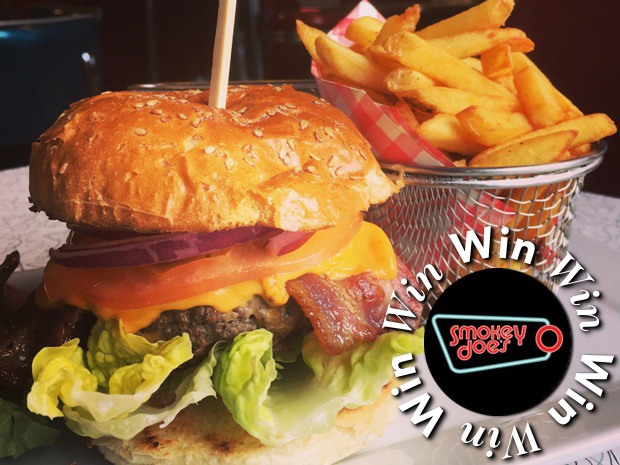 Enter to win a delicious two-course meal, plus cocktails, for you and three friends at Smokey Joes in Cheltenham.