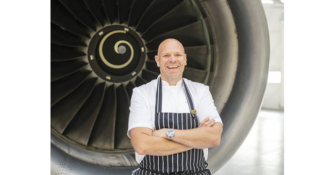 Tom Kerridge launches a new inflight menu with British Airways