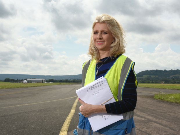 Karen Taylor, managing director of Gloucestershire Airport