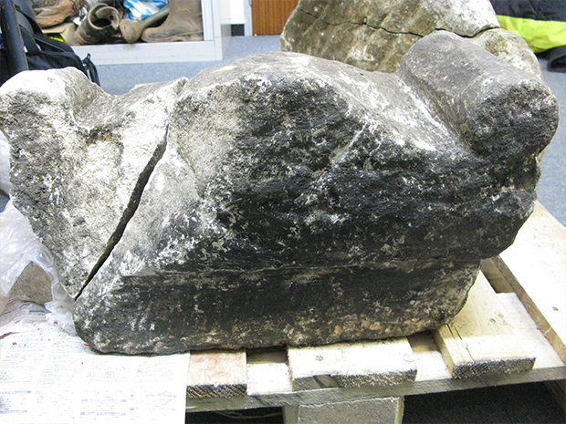 Gloucester’s most important archaeological discovery in decades is undergoing conservation work