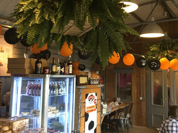 The Fairview Gardener's tea room is a cosy spot for a cuppa.