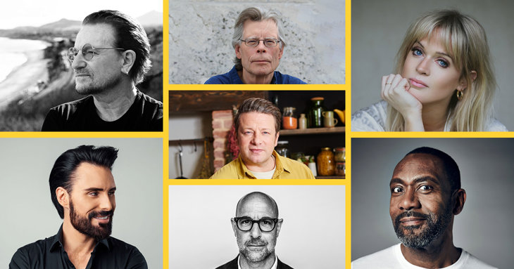 See Stephen King, Stanley Tucci, Jamie Oliver and a whole host of famous names at Cheltenham Literature Festival 2022.