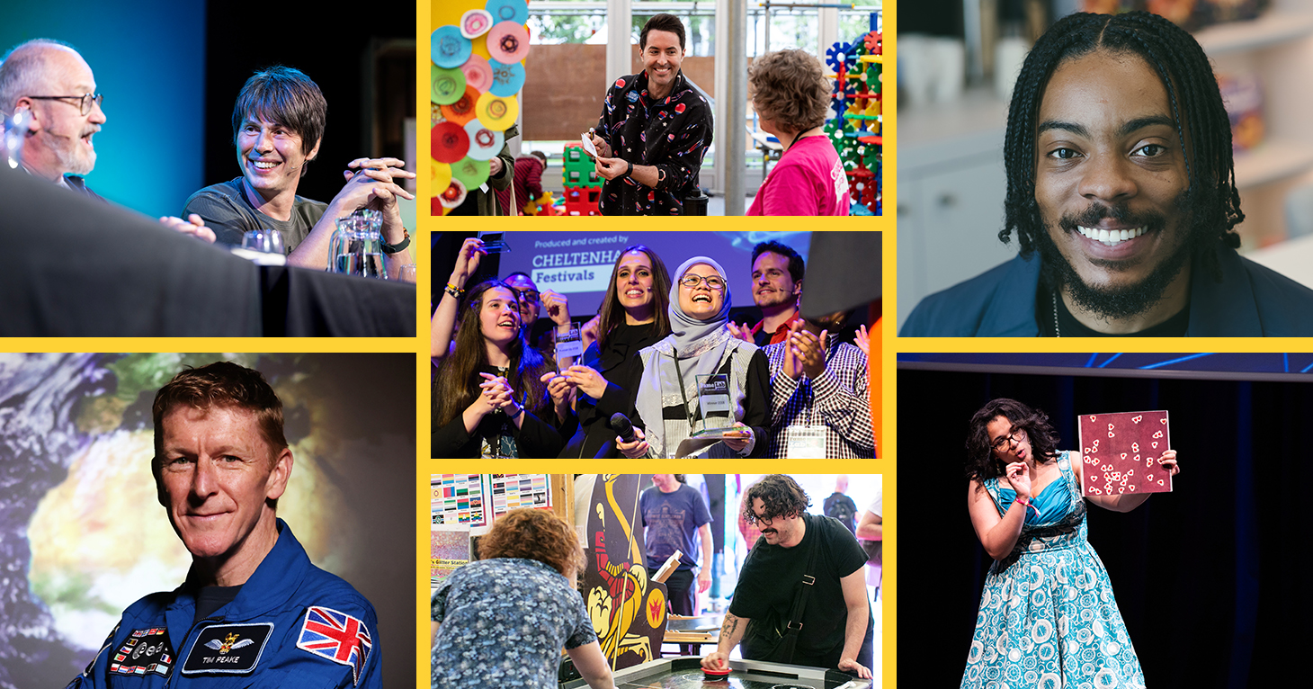 Discover everything from the science of cheese rolling to the future of physics at Cheltenham Science Festival